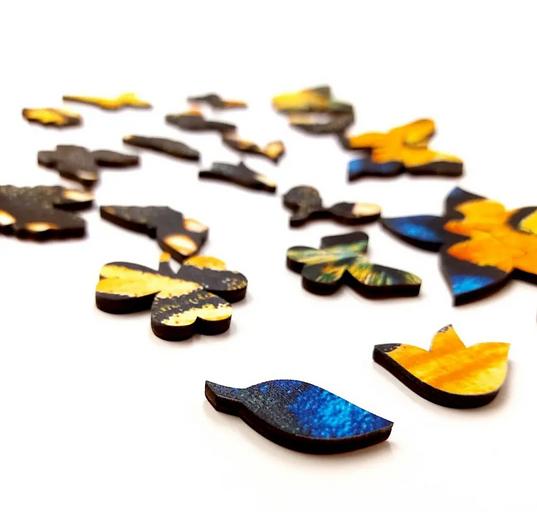 Деревянные пазлы «Махаон» S 26×14 см 126 деталей фото 5