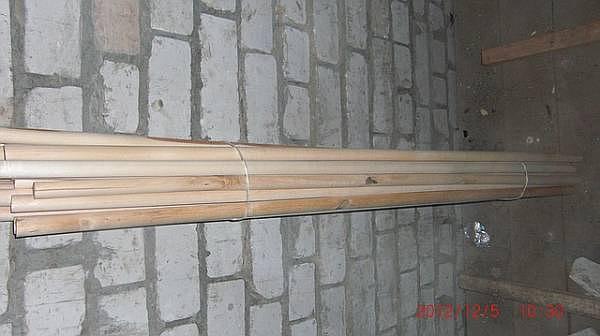Черенок для щеток сухой, высший сорт, d 25 мм, L 1.2 м фото 1