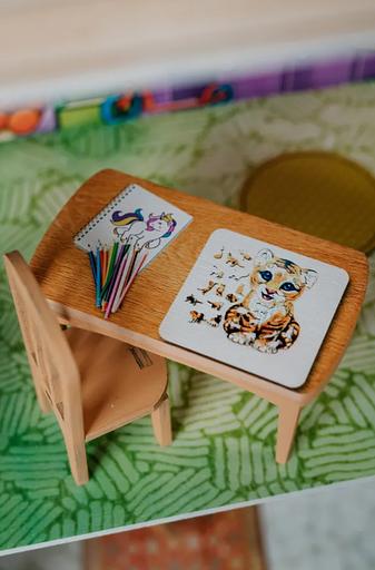 Кукольный домик с мебелью Art Dollhouse 4 этажа фото 6