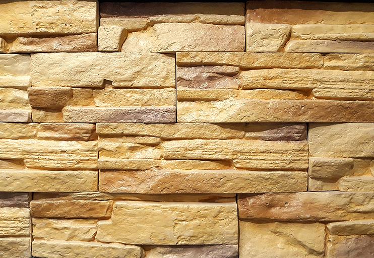 Гипсовая плитка «Сланец Альпийский» ОПТ фото 1