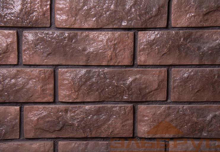 Гипсовая плитка «Кирпич римский» ОПТ фото 1