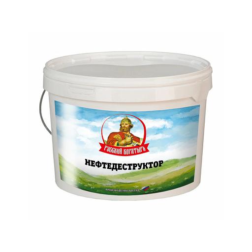 Нефтедеструктор для удаления нефти и нефтяных загрязнений «Русский Богатырь Универсальный» 1, 5, 10 кг, опт фото 1