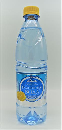 Напиток безалкогольный негазированный «Родниковая вода со вкусом лимона» 0,5 л ОПТ фото 1