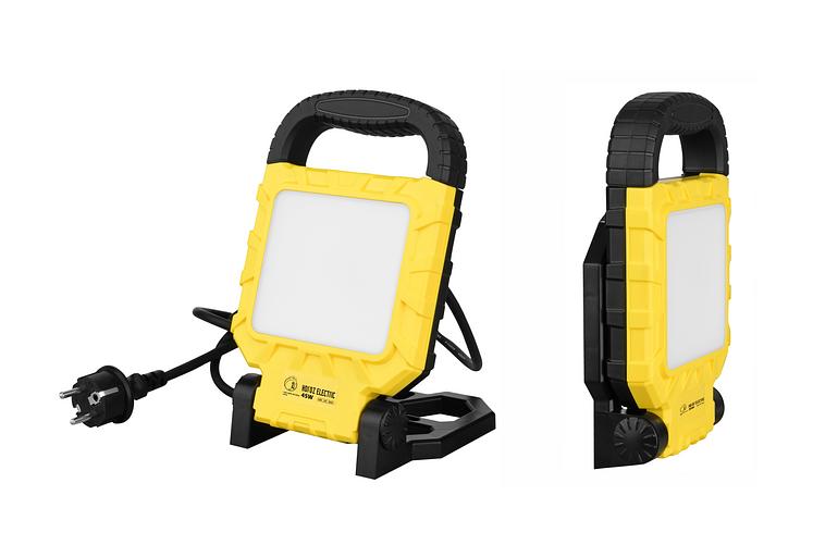 Светодиодный портативный прожектор чёрный Proport-20 068-015-0020 20W 6400K 220-240V, опт фото 1