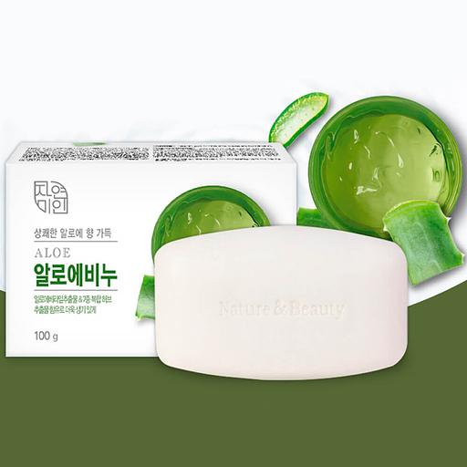 Мыло Aloe beauty soap ОПТ фото 2