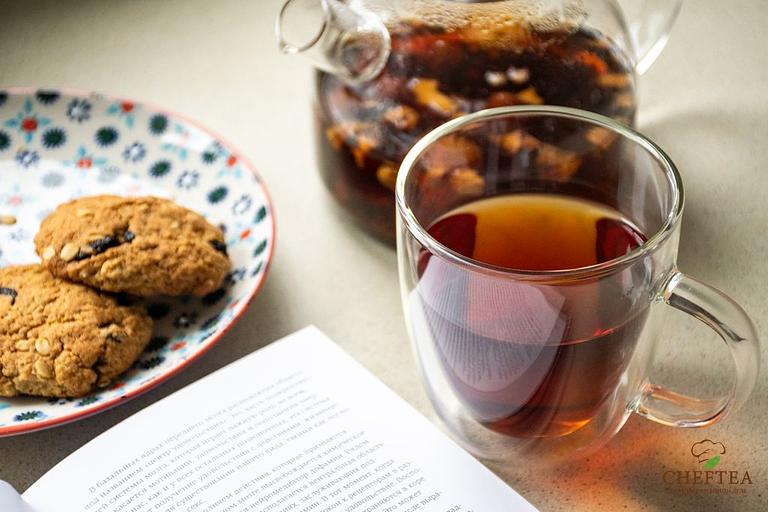 Чай чёрный с лепестками цветов «Цветочный букет» 200г ОПТ фото 4