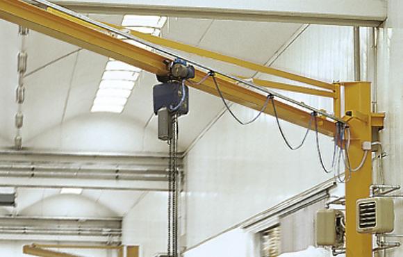 Кран консольный электрический стационарный г/п 0.25, 0.5, 1.0, 2.0 т, тип ККР 3 ТУ 3159-044-00211292-201 фото 1