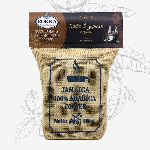 Кофе в зёрнах ROKKA «Ямайка Блю Маунтин» 500 г ОПТ фото 1