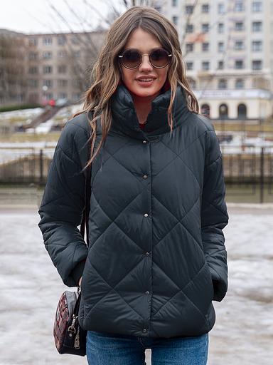 Куртка женская демисезонная Генуя, темно-синий опт фото 1