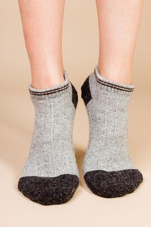 Носки спортивные из натуральной шерсти TOD Оймс цвет серый фото 1