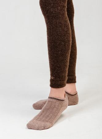 Носки спортивные из натуральной шерсти TOD Оймс цвет коричневый фото 2