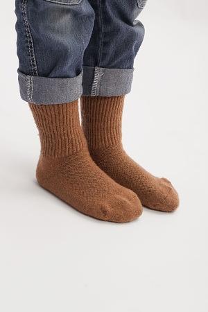 Носки детские из натуральной шерсти TOD Оймс цвет рыжий фото 1