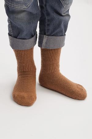 Носки детские из натуральной шерсти TOD Оймс цвет рыжий фото 2