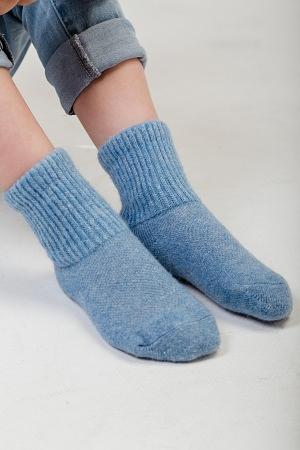 Носки детские из натуральной шерсти TOD Оймс цвет голубой фото 2