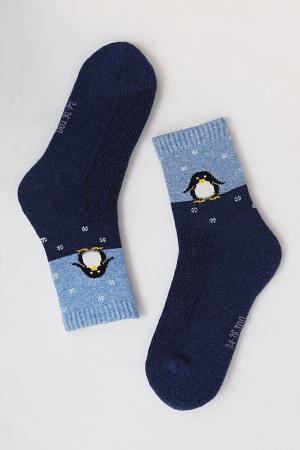 Носки шерстяные TOD Оймс с рисунком Пингвин фото 4