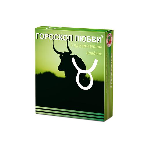Презервативы Гороскоп любви® №3 «Телец», 3 шт, опт фото 1