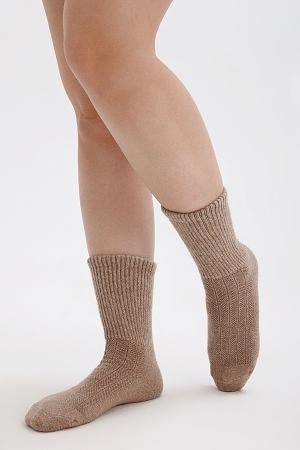 Носки шерстяные TOD Оймс цвет коричневый фото 2