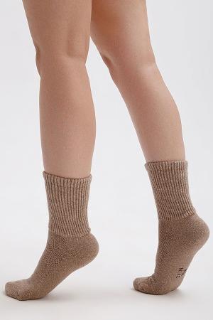 Носки шерстяные TOD Оймс цвет коричневый фото 4