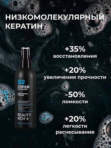 Спрей для волос Beauty Rich «Увлажнение и объём», 150 мл ОПТ фото 8
