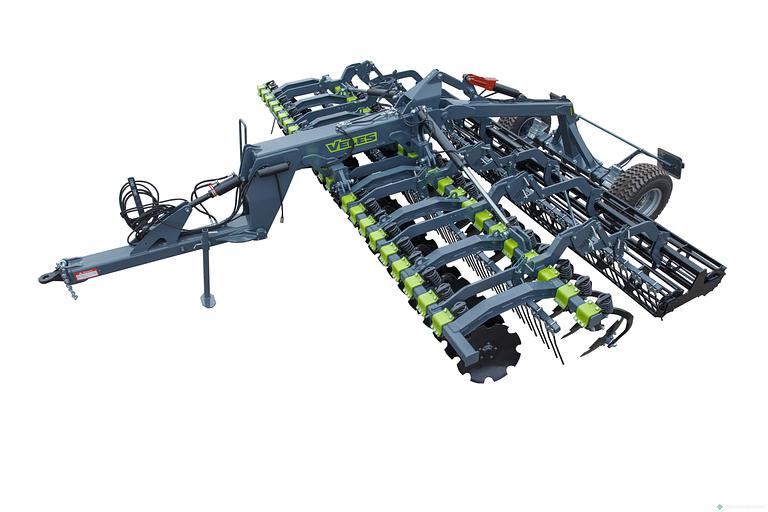 Борона дисковая Veles полуприцепная БДП-6 с катком «земля по земле» фото 1