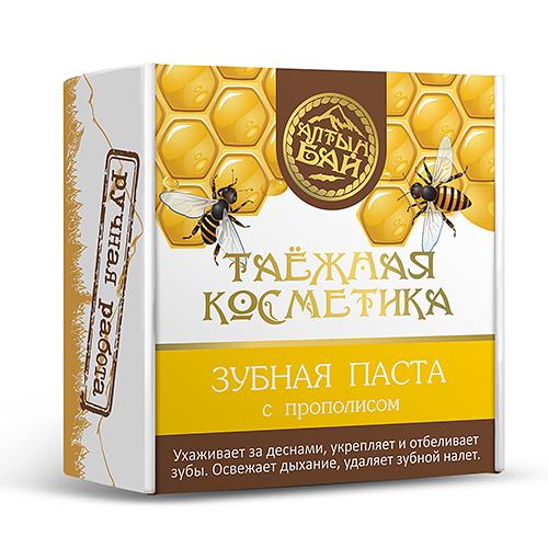 Зубная паста с прополисом Алтын Бай 25 г «Таёжная косметика», опт фото 2