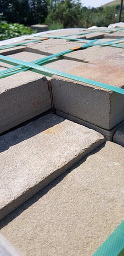 Камень песчаник серо-зелёный пиленный с четырёх сторон, опт фото 6