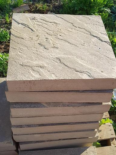 Камень песчаник серо-зелёный пиленный с четырёх сторон, опт фото 9