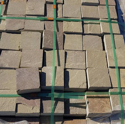 Камень песчаник серо-зелёный пиленный с четырёх сторон, опт фото 10