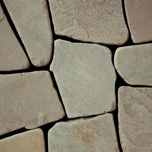 Камень песчаник серо-зелёный непиленный галтованный, опт фото 2