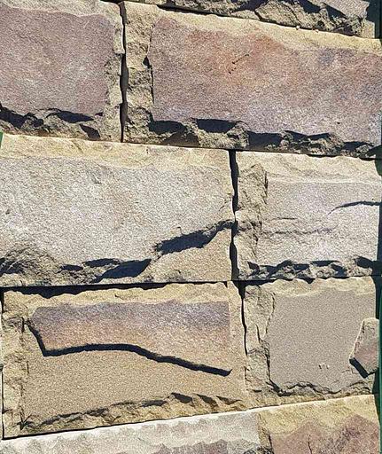 Камень песчаник серо-зелёный пиленный с четырёх сторон со сколом, опт фото 1