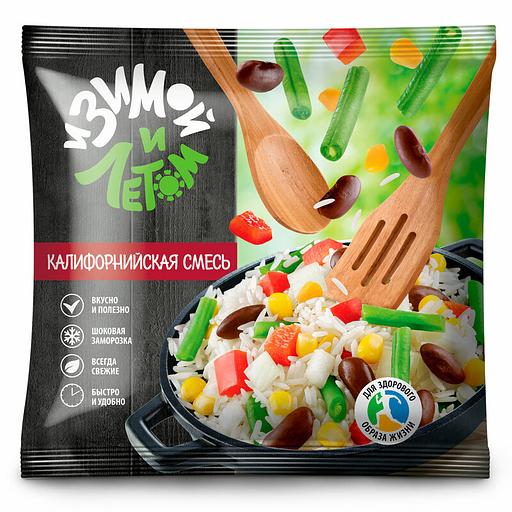 Калифорнийская смесь замороженная «И зимой, и летом», 400 г ОПТ фото 1
