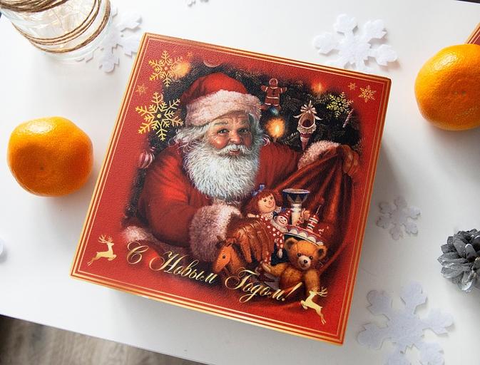 Подарочная фанерная коробка «Премиум» фото 1