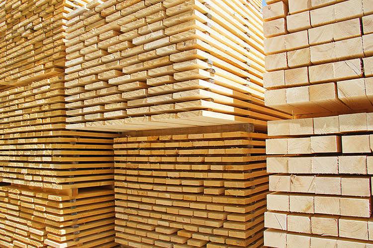 Обрезная доска лиственница не строганная 40×200×6000 мм ОПТ фото 2