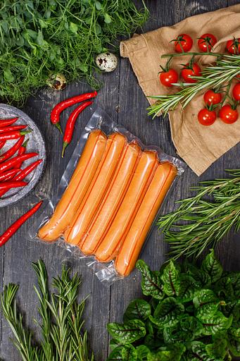 Сосиски «Любимые с сыром» 375 грамм ОПТ фото 1