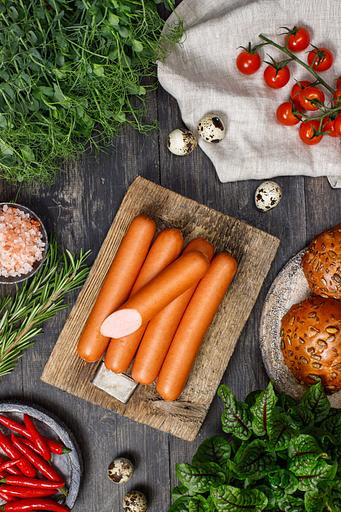 Сосиски «Франкфуртские» 375 грамм ОПТ фото 1