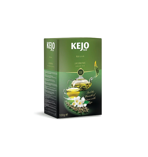 Чай зелёный Kejo foods «Relax Jasmine» с жасмином, 100 г ОПТ фото 1