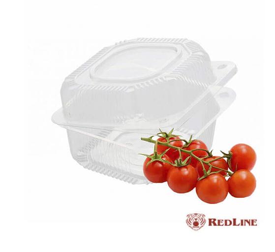 Коррекс К-011 пластиковый RedLine с несъёмной откидной крышкой, прозрачный ОПТ фото 3