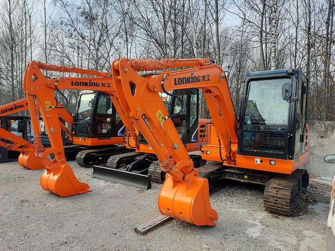Гусеничный экскаватор «Lonking CDM6060» фото 6
