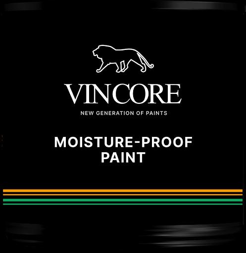 Acrylic-based moisture-resistant paint for the interior Vincore Moisture-Proof Paint фото 1