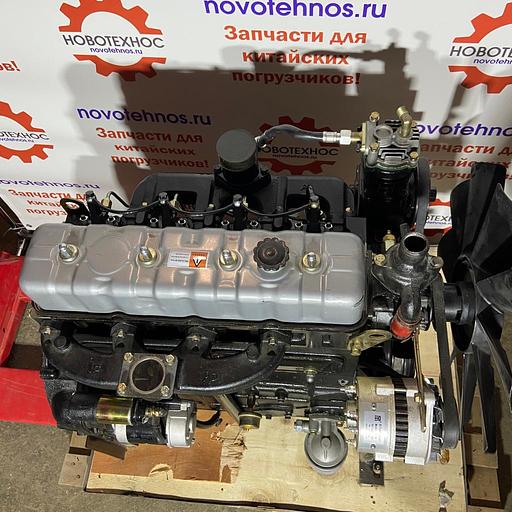 Двигатель ZH4102 на погрузчик ZL20 для АКПП фото 2