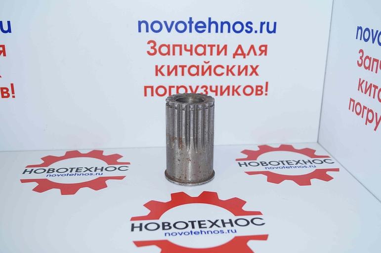 Муфта гидравлического насоса CBG2063 шпонка 19 зуб L-74мм фото 1