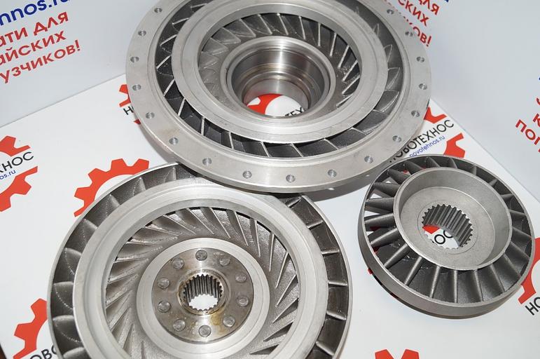 Турбина Гидротрансформатор на погрузчик ZL280D Кол-во зубьев :Передняя тарелка 32 Средняя тарелка 26 Задняя тарелка 24 фото 2