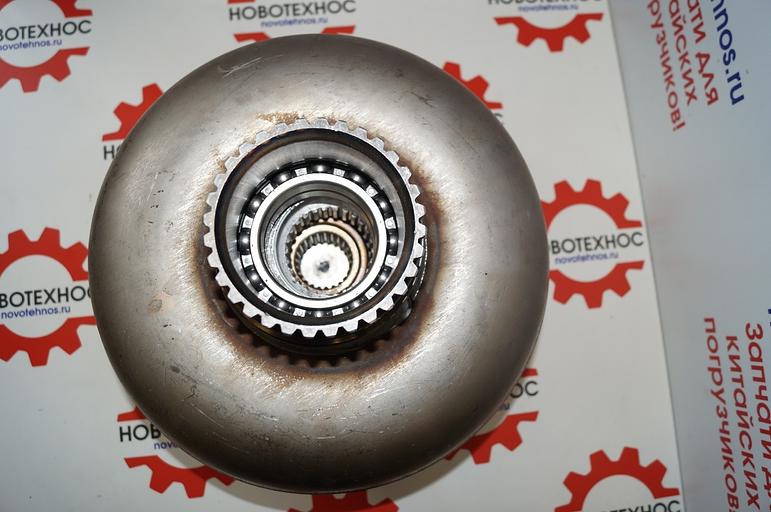 Турбина гидротрансформатора ZY280 (не разборная 46 мм 32 зуба) фото 2