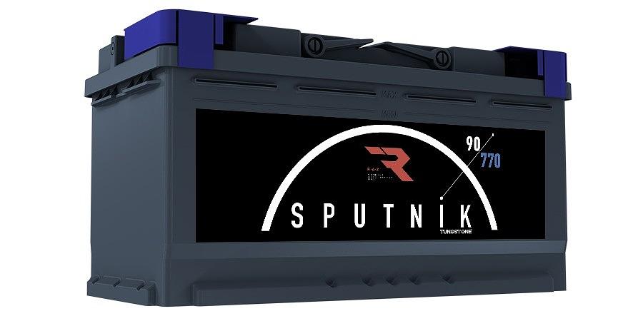Аккумулятор Sputnik 90 А/ч, прямой полярности, конус ОПТ фото 1