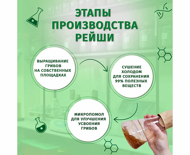 Пищевая добавка «Рейши» 120 капс фото 7