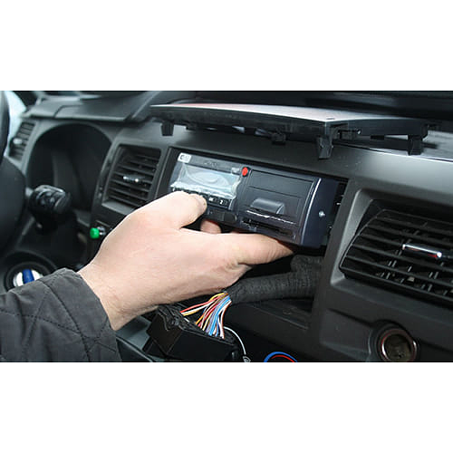 Installing a tachograph on KAMAZ фото 1