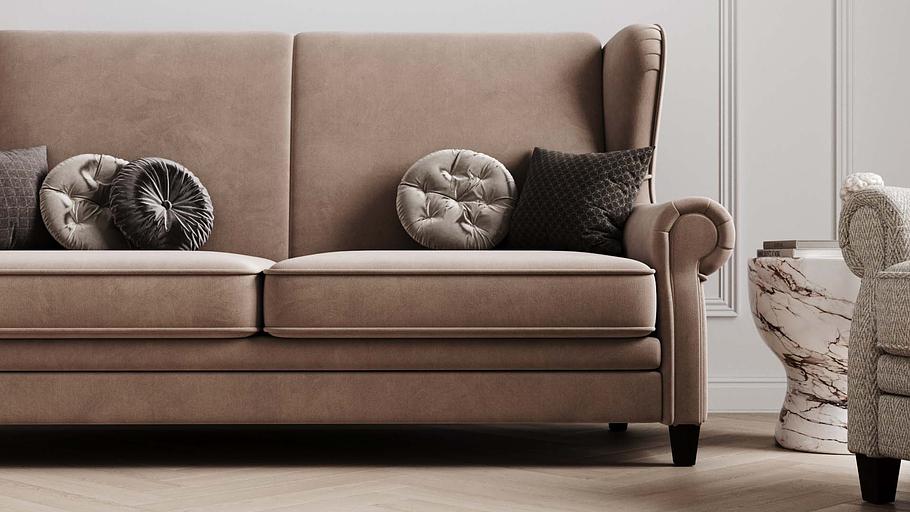 Прямой диван «Oliver» ОПТ фото 3