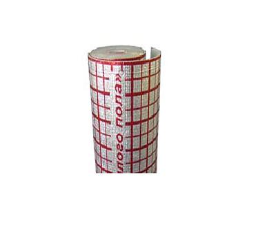 Подложка из вспененного полиэтилена с отражающим слоем из лавсана для теплого пола Изопол НПЭ 02ЛТП фото 1