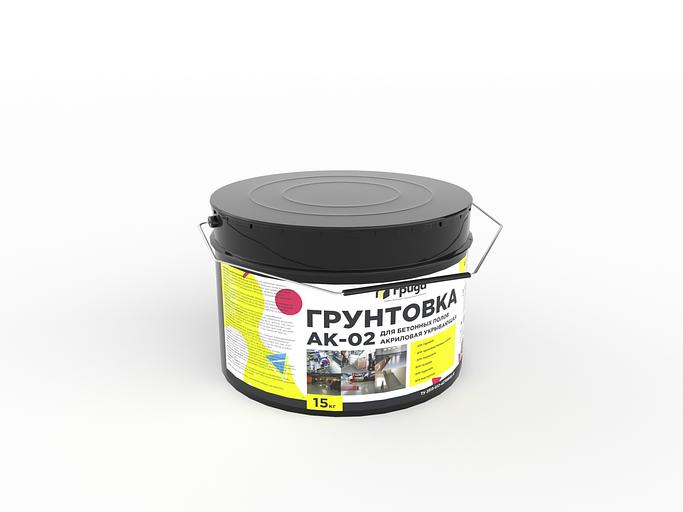 Грунтовка для бетонных полов акриловая АК-02 фото 1