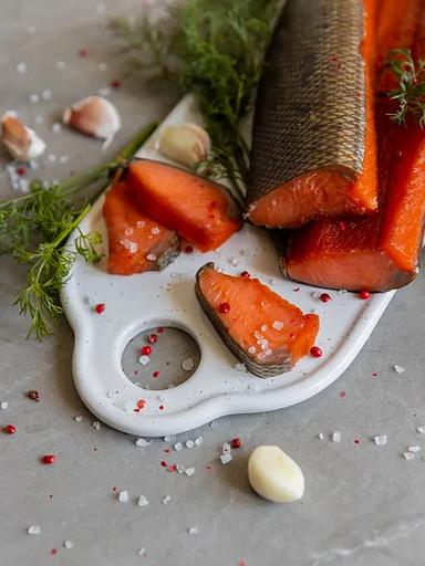 Кета боковник — Рыба холодного копчения, опт фото 1